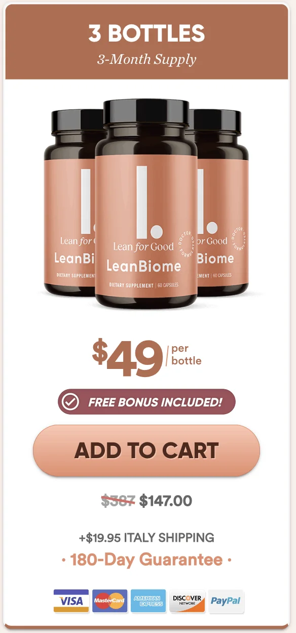 LeanBiome 3 Bottles